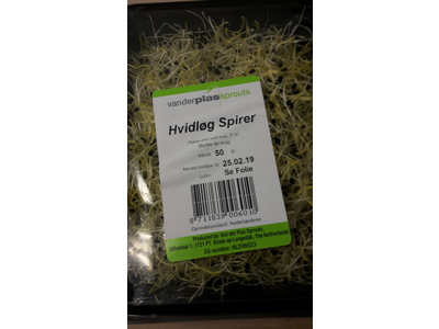 Spirer hvidløg 50g.