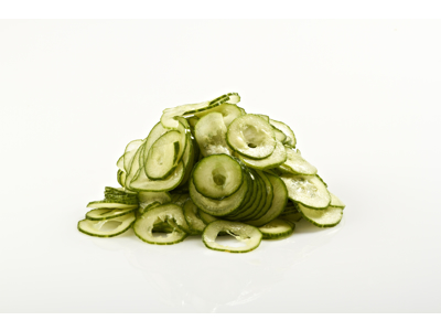 Agurker i skiver tynde 