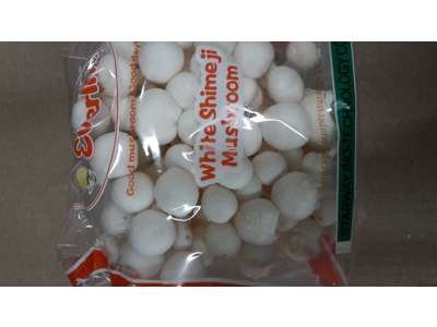 Bøgehatte hvide 150g. bakke