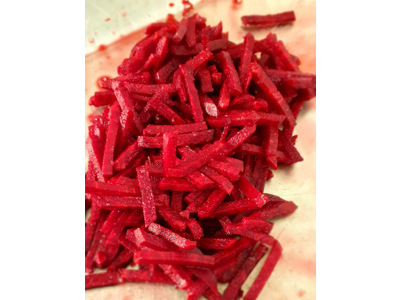 Rødbeder grovsnittet tændstik 1 kg