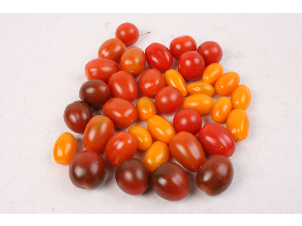 Tomater cherry mix kasse 3 kg.