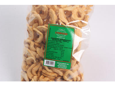 Æbleringe tørret 1 kg. simi dried