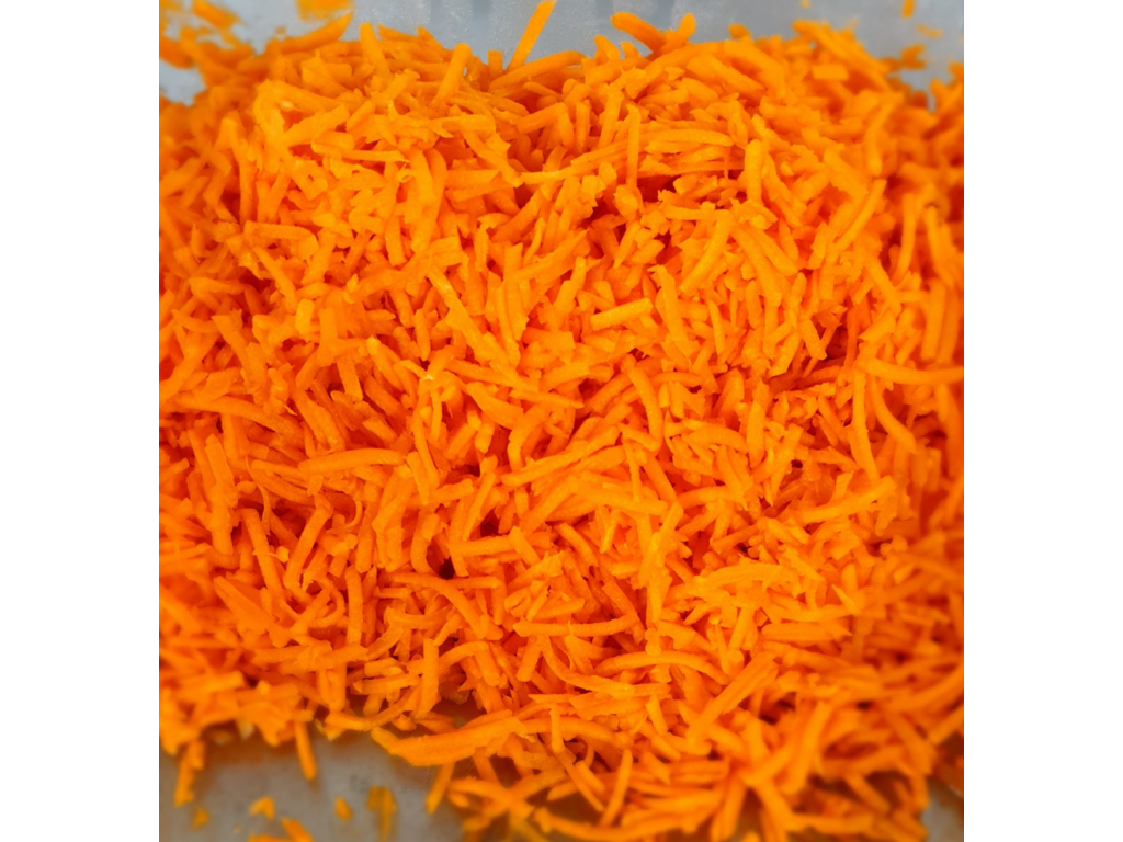 Gulerødder grov snittet 1 kg