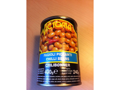 Chilibønner - Pr. ds.