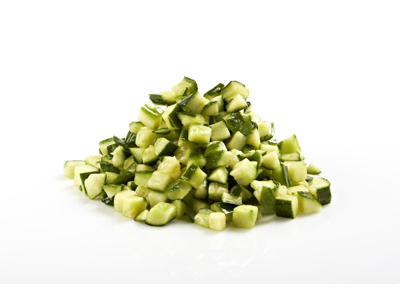 Agurker i tern 1 kg. 18*18*18