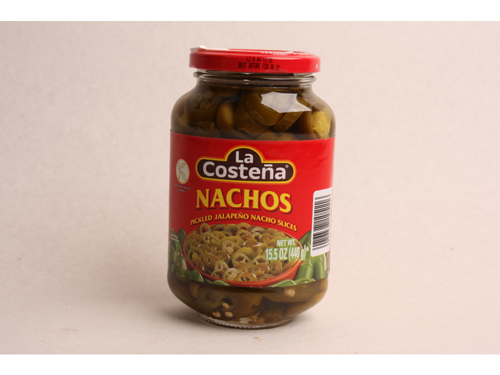 Chilli Jalapeno grøn i skiver 370 gr