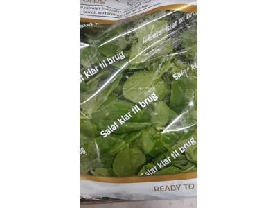 Babyspinat 1 kg.