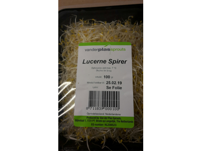 Spirer Luserne 50g.