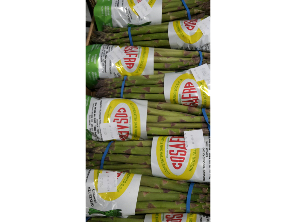 Asparges grønne  8* 500 gr.kasse