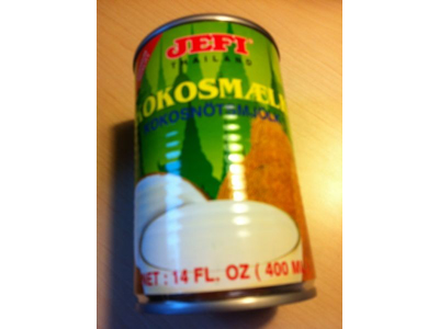 Kokosmælk  - 400 ml.