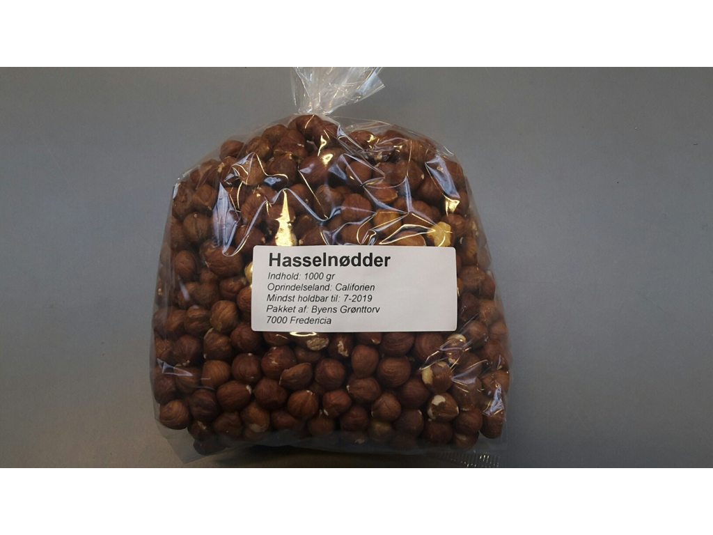Hasselnødde kerner 1 kg