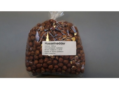 Hasselnødde kerner 1 kg