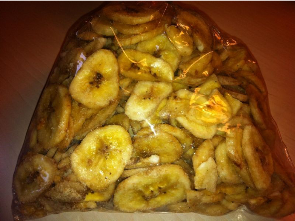 Bananchips 1 kg.