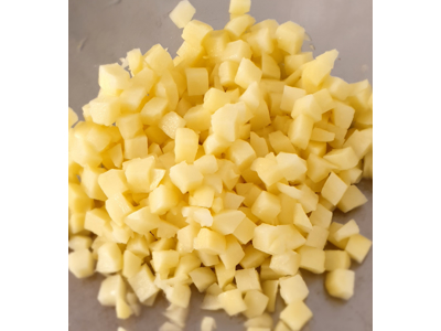 Kartofler i tern 3 kg. 10*10 mm