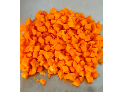 Gulerødder tern 1 kg