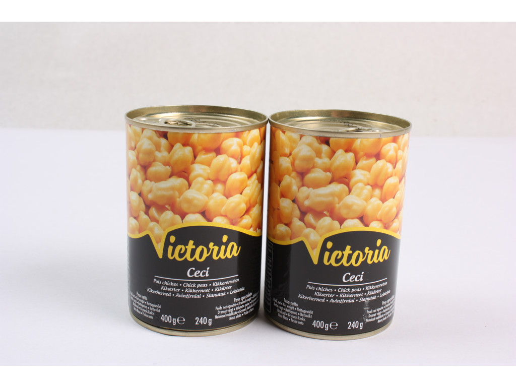 Kikærter på Dåse 400 gr Victoria